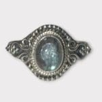 Silver shadow ring