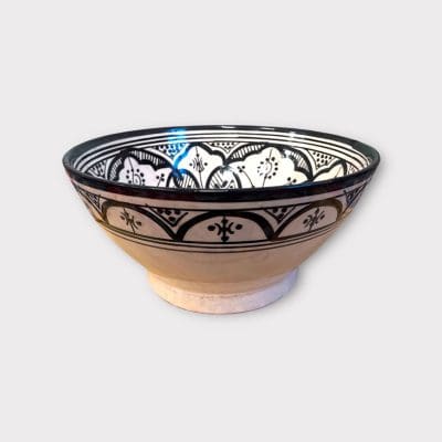 bowl 25 cm black