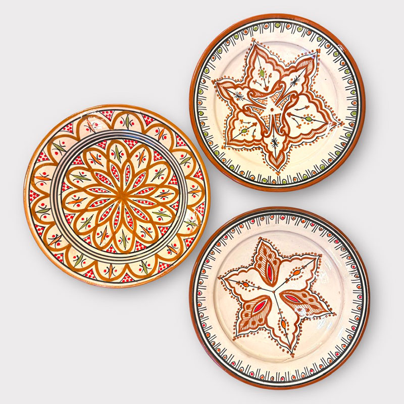 Brune-tallerkner_1 bruna tallrikar 26 cm