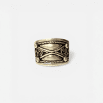 Tamila handgemaakte zilveren ring variant 2 - onderdeel van de Amara collectie.