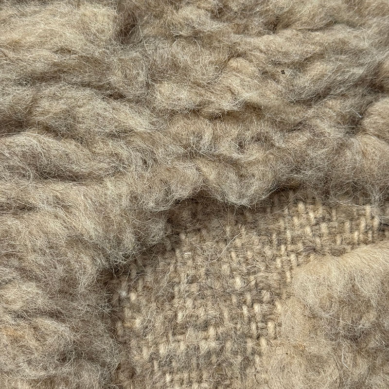 Kasbah-Teppich – Beniouarain in einem wunderschönen Taupe/Sand-Ton.