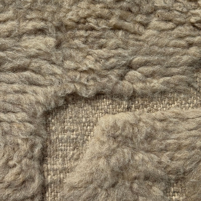 Kasbah-Teppich – Beniouarain in einem wunderschönen Taupe/Sand-Ton.