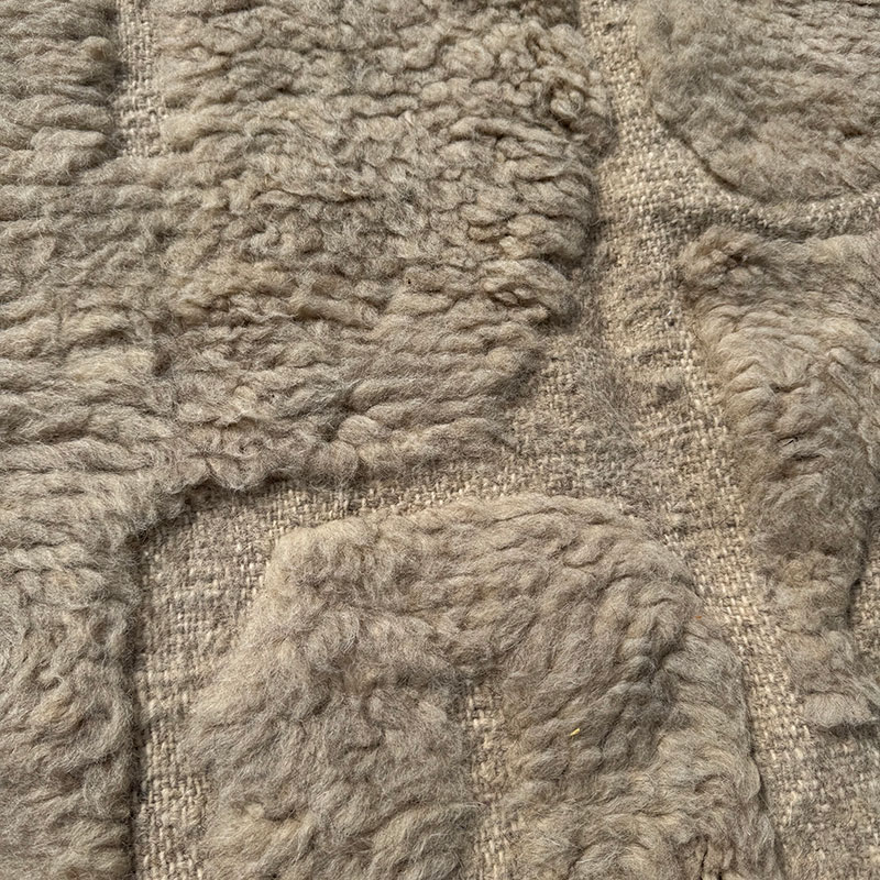 Kasbah-Teppich – Beniouarain in einem wunderschönen Taupe/Sand-Ton.