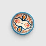 10 cm bowl in several varieties of blue