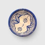 10 cm bowl in several varieties of blue