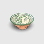 10 cm bowl in several shades of green