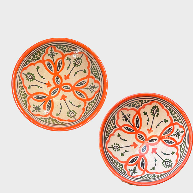 16 cm skål i orange