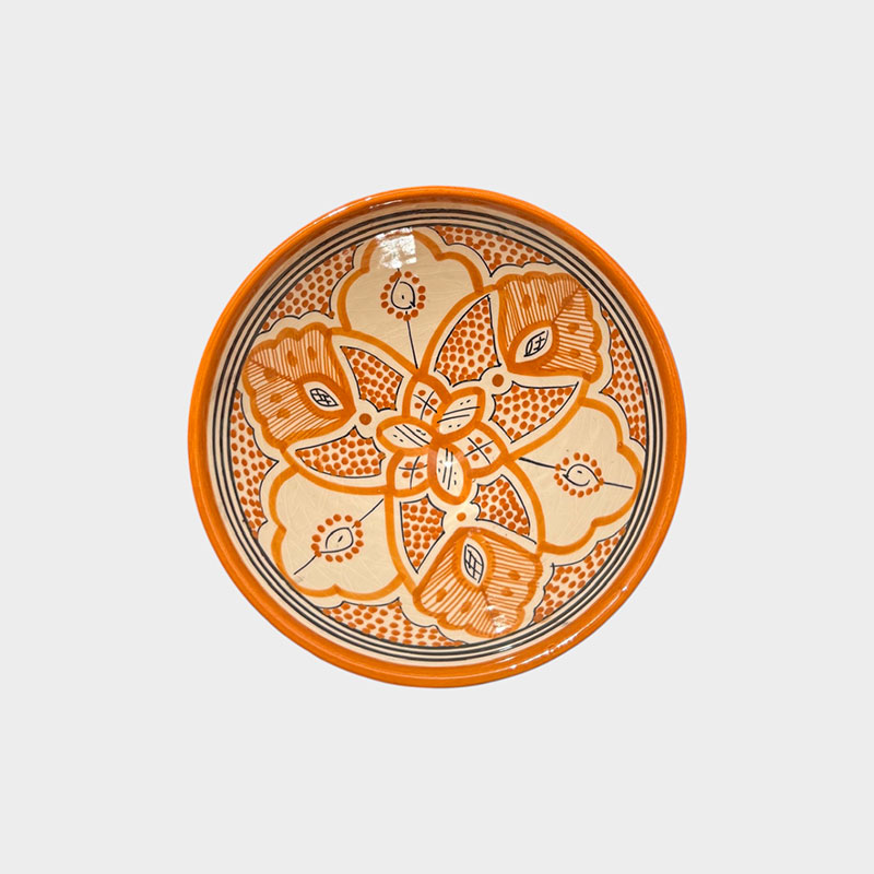 20 cm skål brun