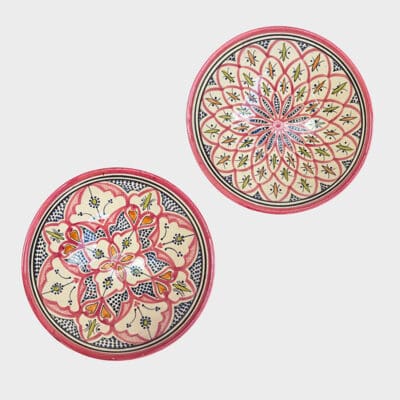 30 cm skål rosa