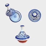 Moroccan tagine 13.5 cm blue 5