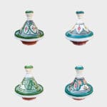 grønne tagines 13,5 cm i forskellige farver