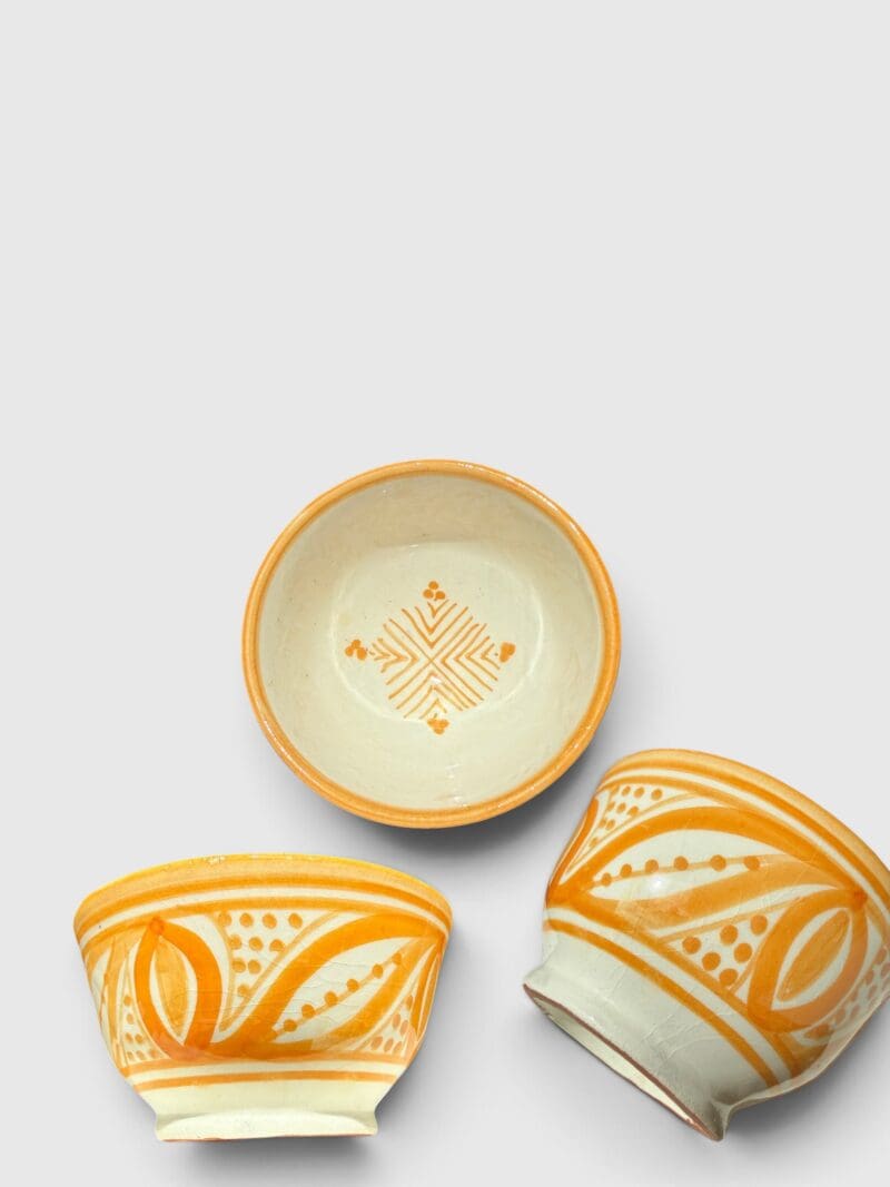 gule skåle 10 cm
