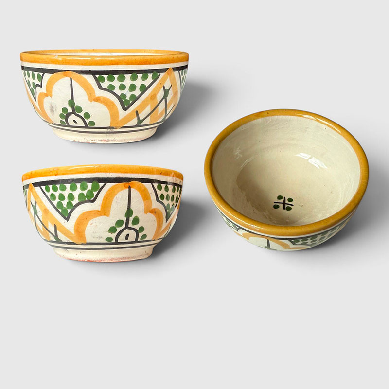 gule skåle 10 cm
