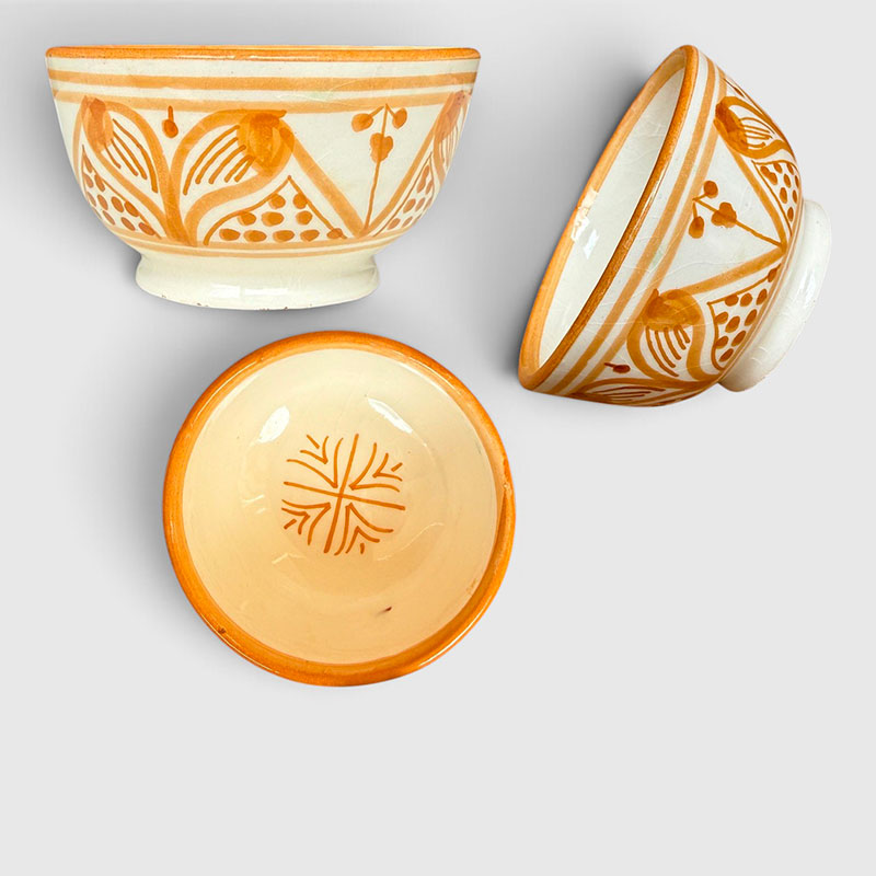 gule skåle 10 cm
