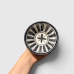 Schalen van 10 cm in verschillende patronen - zwart en wit
