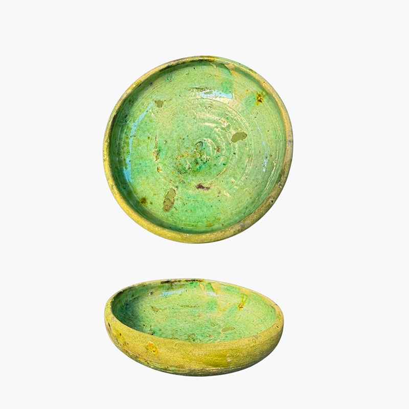 Tamegroute skål 14-16 cm grön