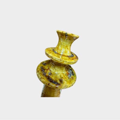 Bougeoir à base de racine de tamaris jaune, taille L
