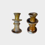 Bougeoirs couleur moka Tamegroute