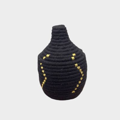 Berber mand maat M zwart met goud