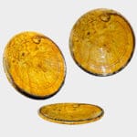 tamegroute tallerkener gul/okker - 20 cm i diameter